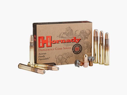 HORNADY 82614 AMMUNITION .458 LOTT 500GR DGX BONDED 20/120