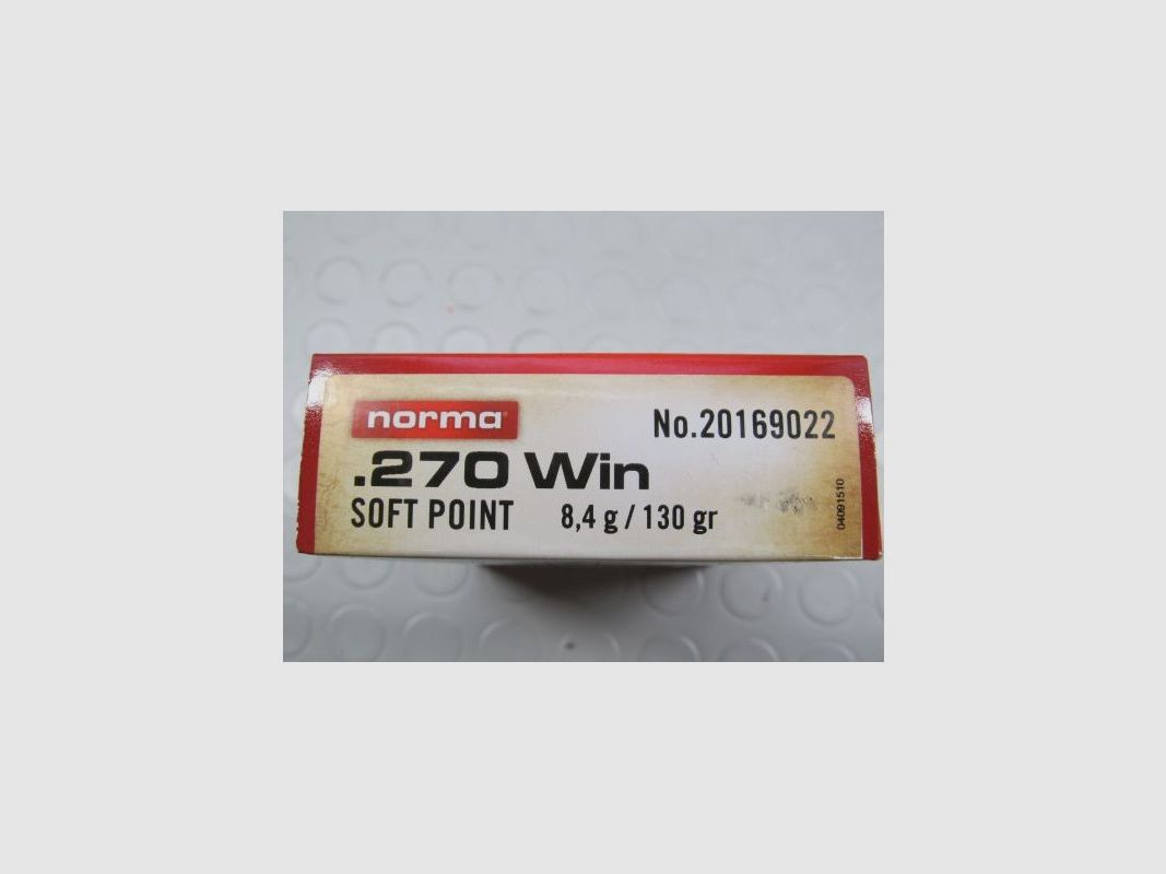 NORMA PATRONEN 270 WIN 130 GR SP, Bild 2 von 3