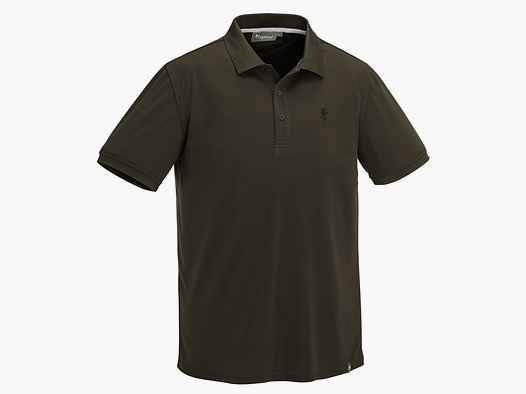 Pinewood Herren Poloshirt Ramsey Coolmax Braun