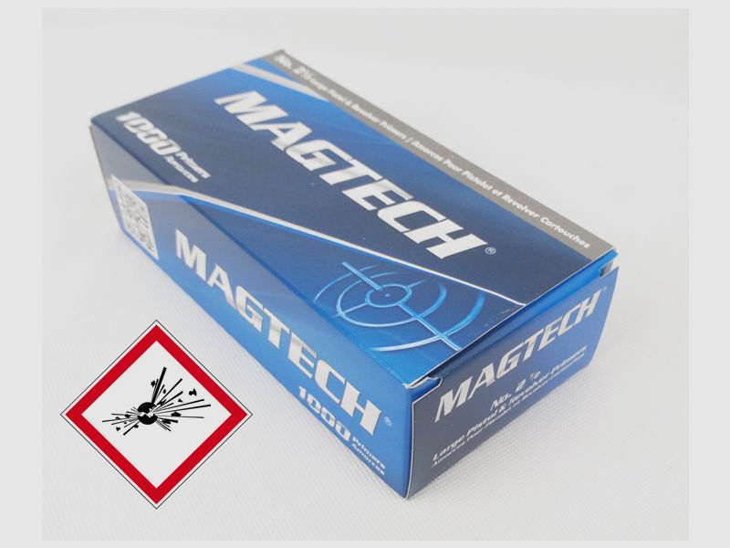 Magtech No2 Large Pistol 1000Stk