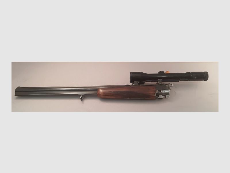 Krieghoff Ulm mit BBFl. Wechsellauf 9,3x74R 9,3x74R Bockdoppelbüchse