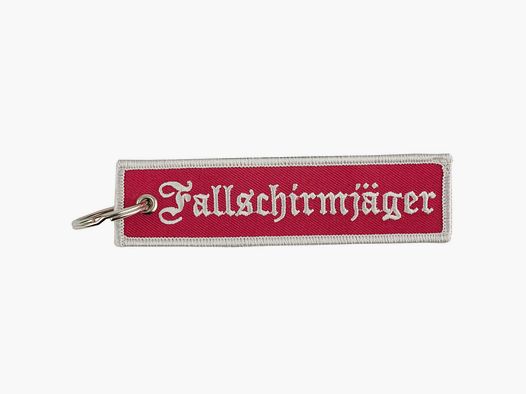Café Viereck Café Viereck Schlüsselanhänger Fallschirmjäger Glück ab rot