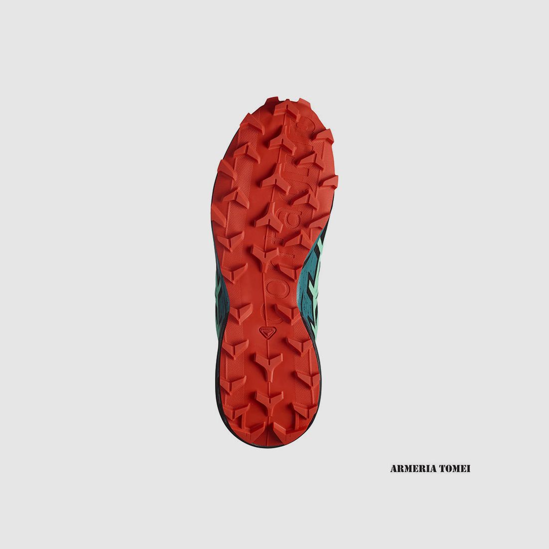SALOMON – FEMMES – SPEEDCROSS 6 W Noir / Biscay Vert / Rouge Feu, image 4 sur 7