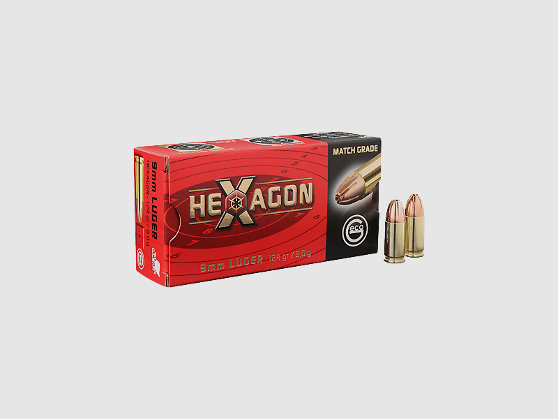 GECO HEXAGON cal. 9×19 mm per 50