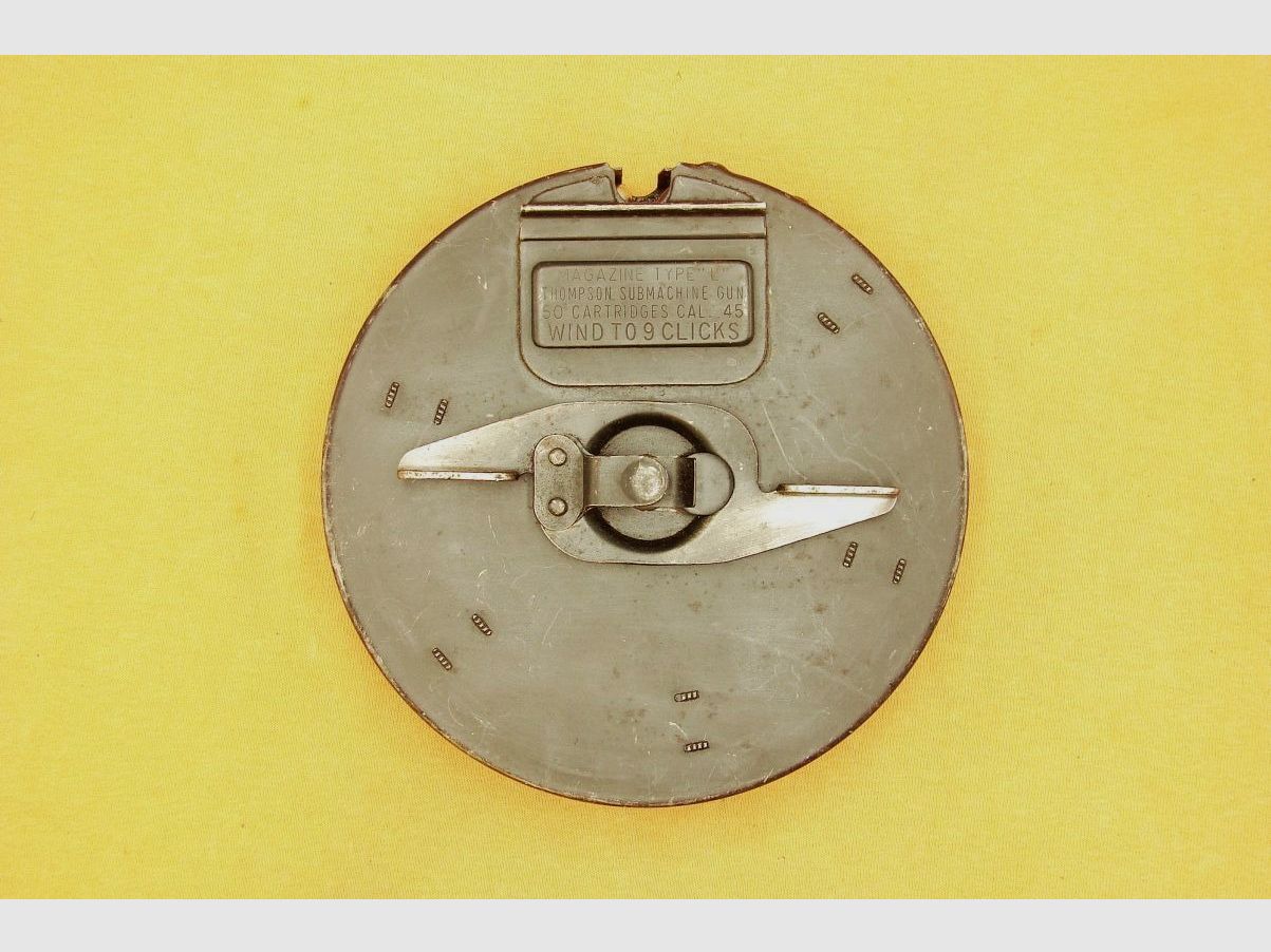 Original Thompson 1928 Drum Magazine aus Wk2 