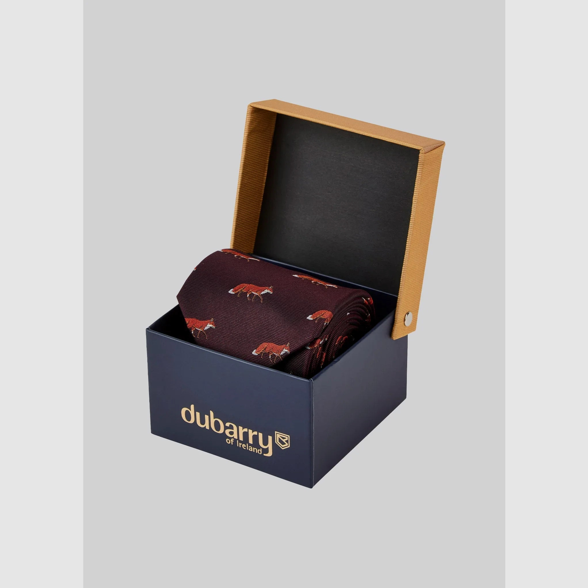 Dubarry of Ireland Krawatte Kavanagh mit Fuchs in Geschenkbox