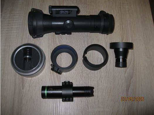 Dispositivo de visión nocturna Lahoux LV-81 Onyx Monocromo. Como nuevo.