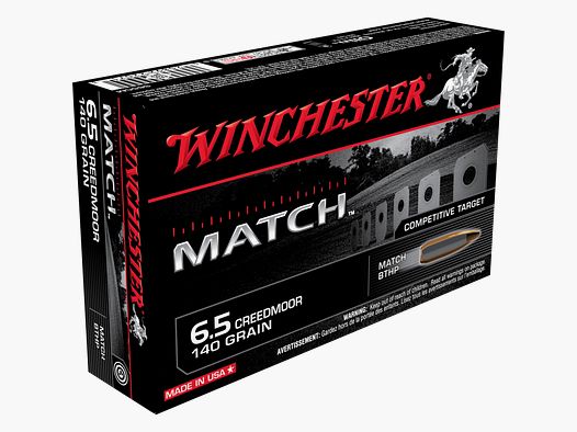 WINCHESTER CARTUCHOS 6,5 CREEDMOOR