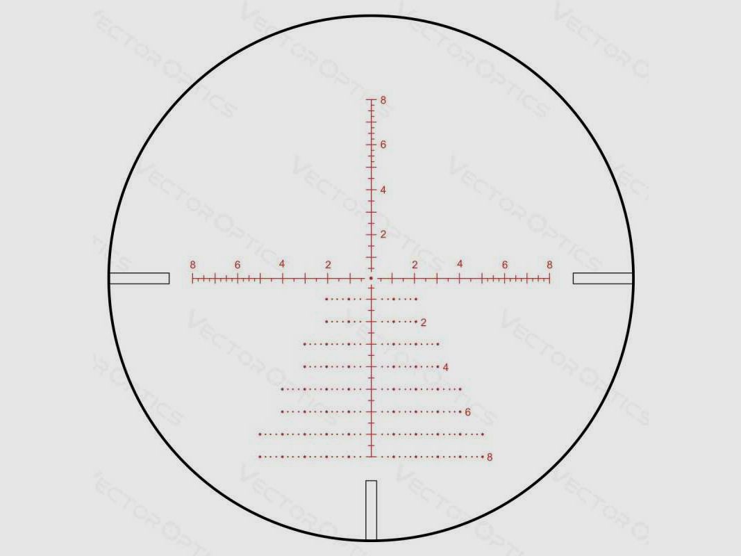 Ottica Vector Continental tactical ed sfp 8x 4-32 x 56, immagine 5 di 6