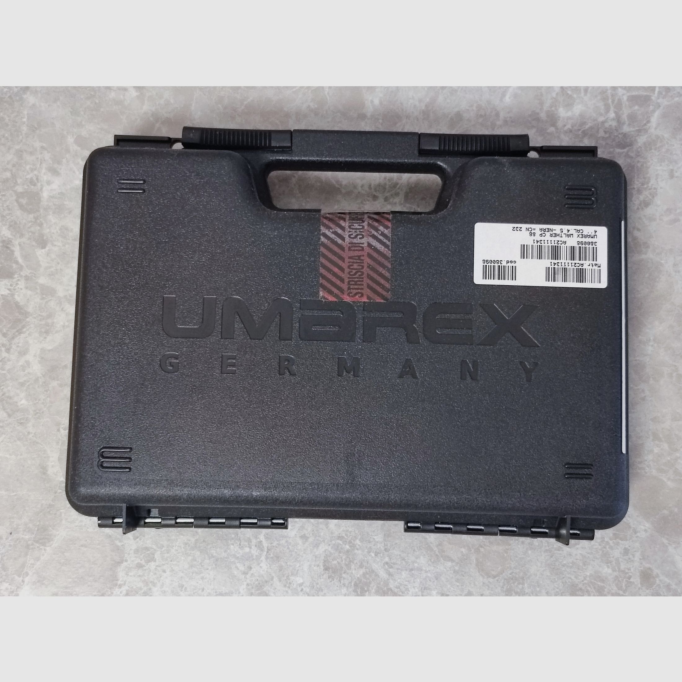 NEU Umarex Walther CP88 schwarz CAL4,5 CO2 Gas Pistole