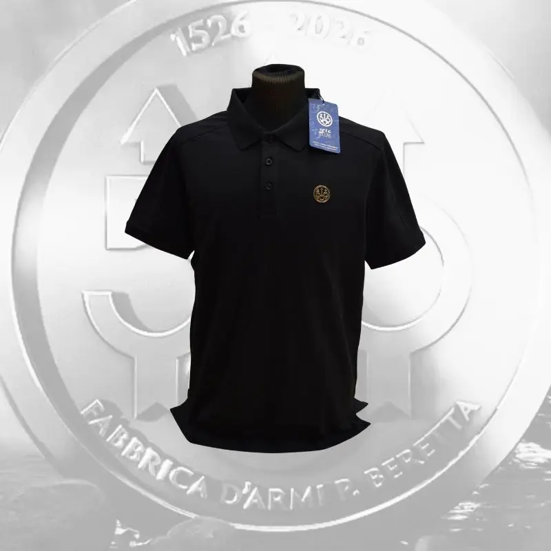 Beretta Polo schwarz Jubiläum 500 Jahre – MP571