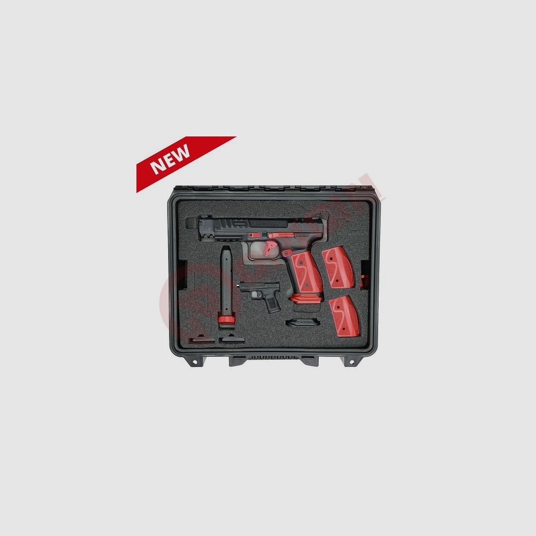 CANIK SFX9 RIVAL STEEL FR SCHWARZ ROT, Bild 2 von 2