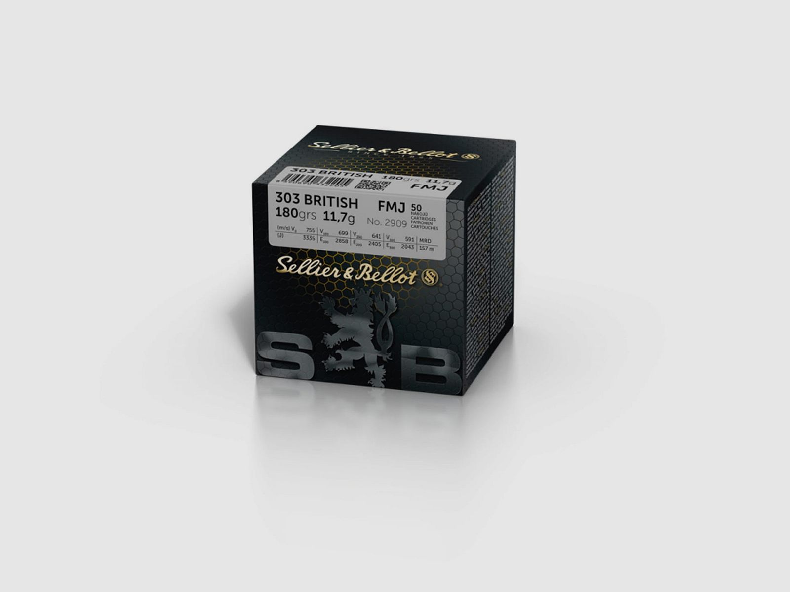 Amunicja Sellier&Bellot .303 British 11,7g FMJ