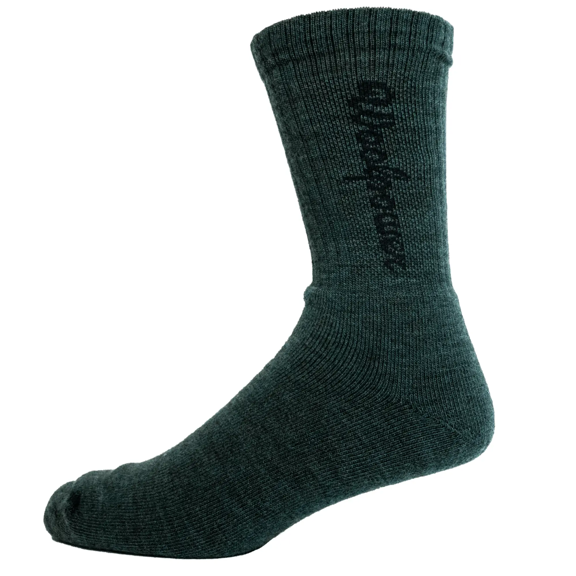 Woolpower Socken 400 Logo (Forest Green)