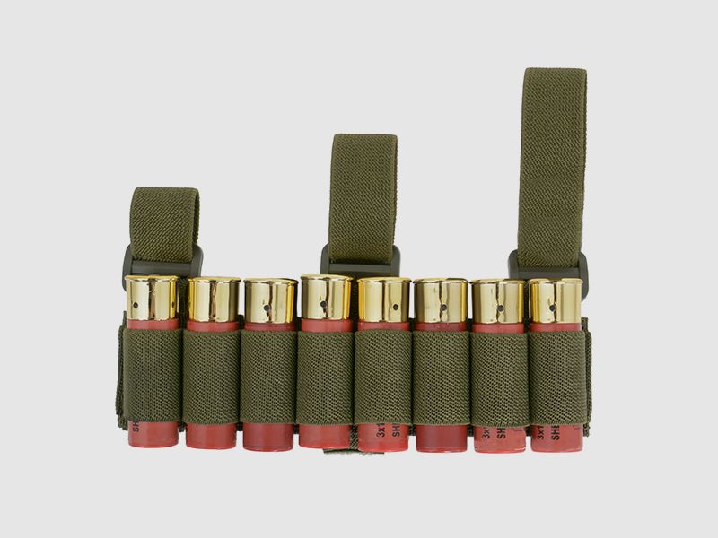Arm shotshell pouch for 8 rounds - Olive [8FIELDS]