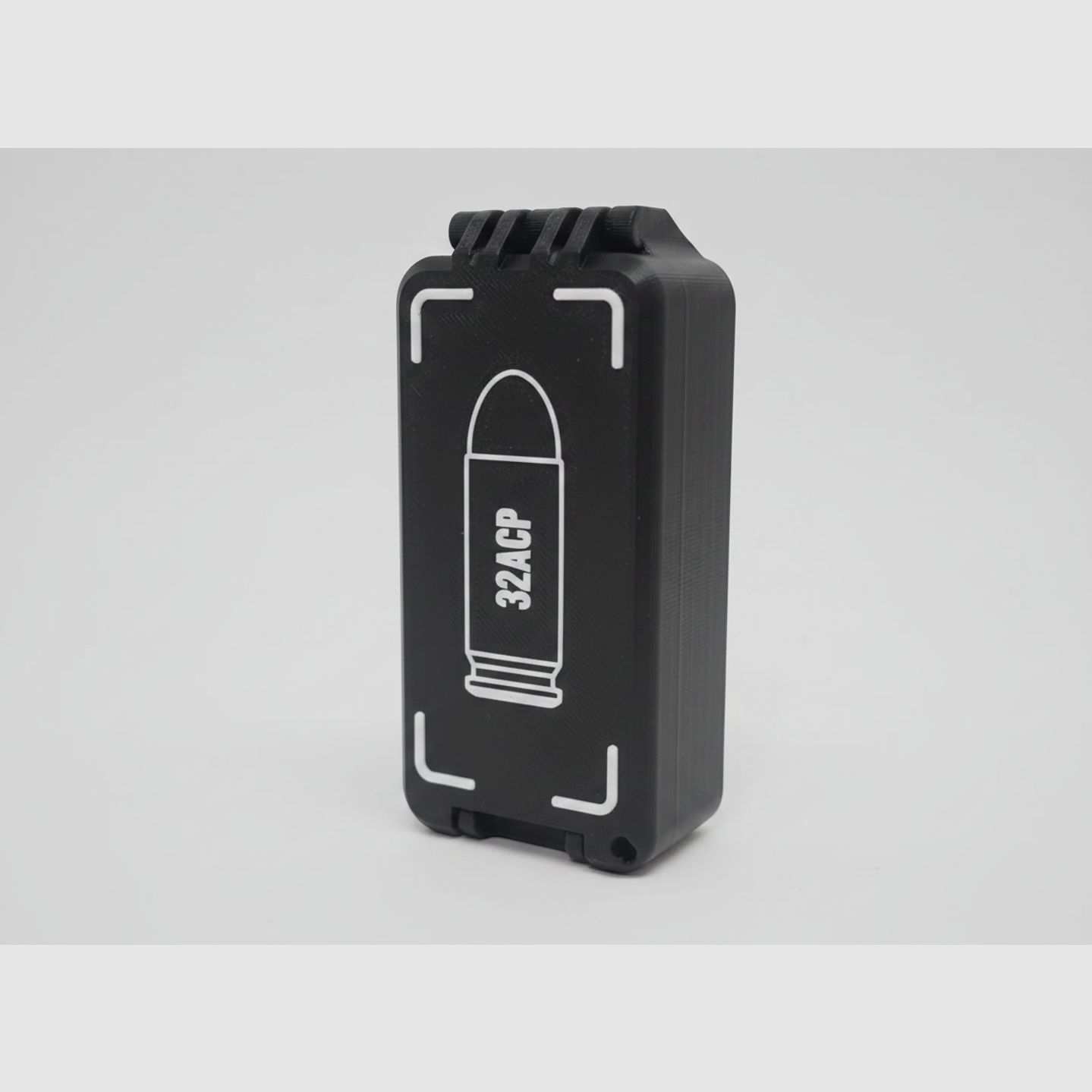 Filamelt Munitionsbox / 32 ACP / 'Klapp- / Rastdeckel' / Patronenbox, Ammo Box