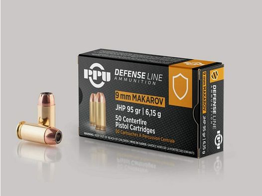 Prvi Partizan JHP 6,15g / 95grs per 50 9mm Makarov