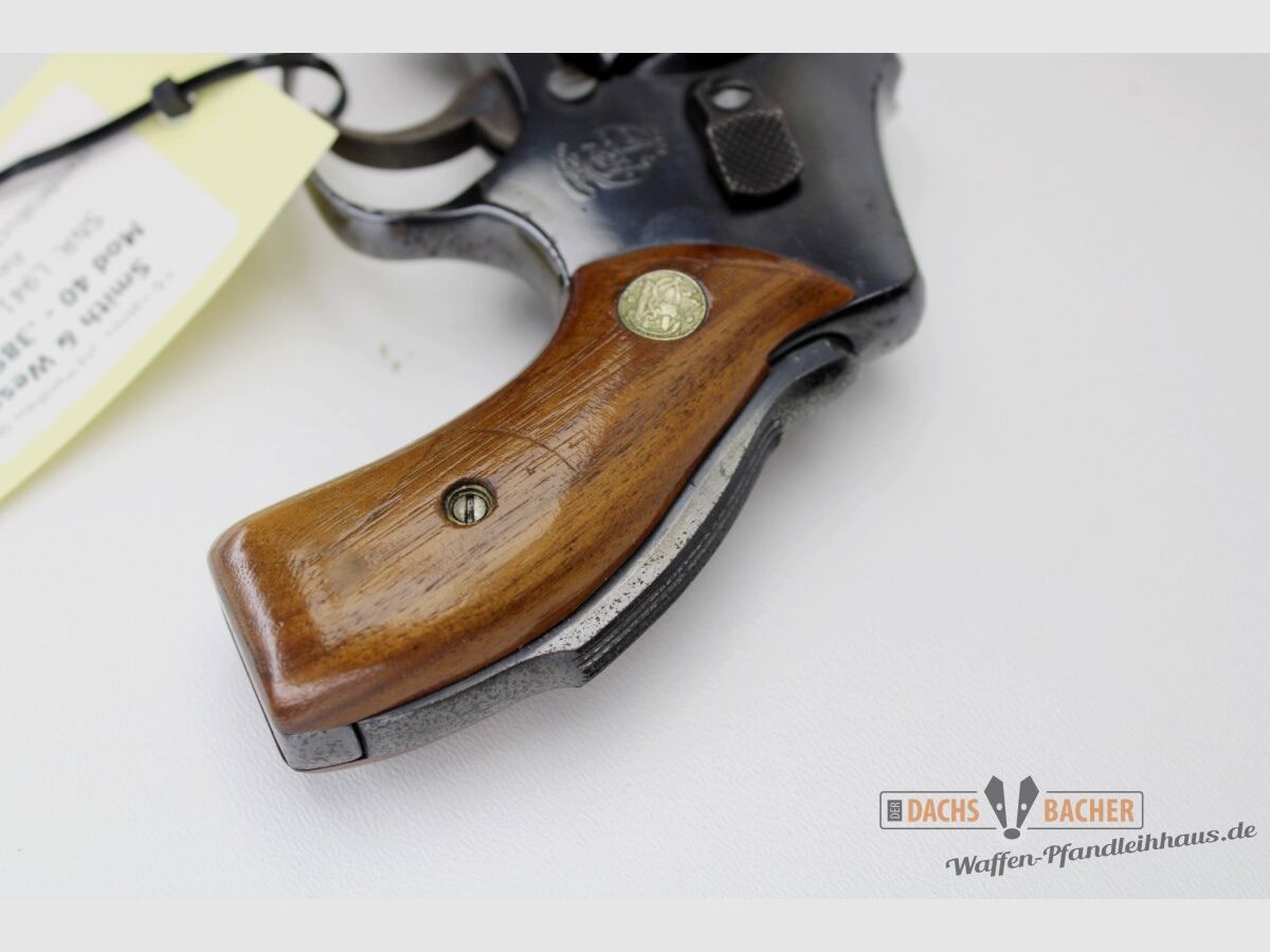 Revolver S&W Smith & Wesson 40 Kaliber .38 Special Handballensicherung #:2672, Bild 3 von 6