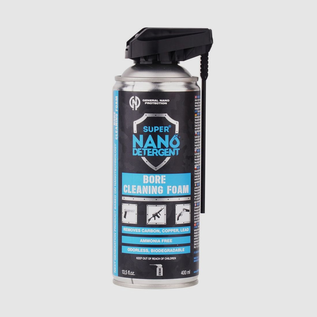 General Nano Protection - Super Nano Detergent Bore Cleaning Foam - Spray - 400 ml - 502441, image 1 of 3