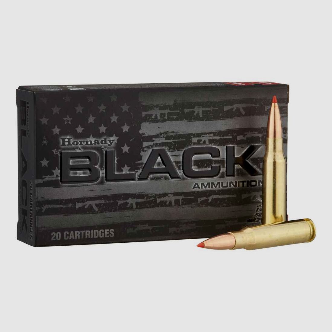 .308 Win. Black A-Max 10,9g/168grs. Hornady