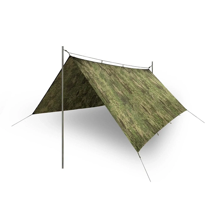 Tarp turystyczny płachta biwakowa 3m x 3m Helikon SUPERTARP Polyester Ripstop PenCott WildWood, zdjęcie 1 z 12