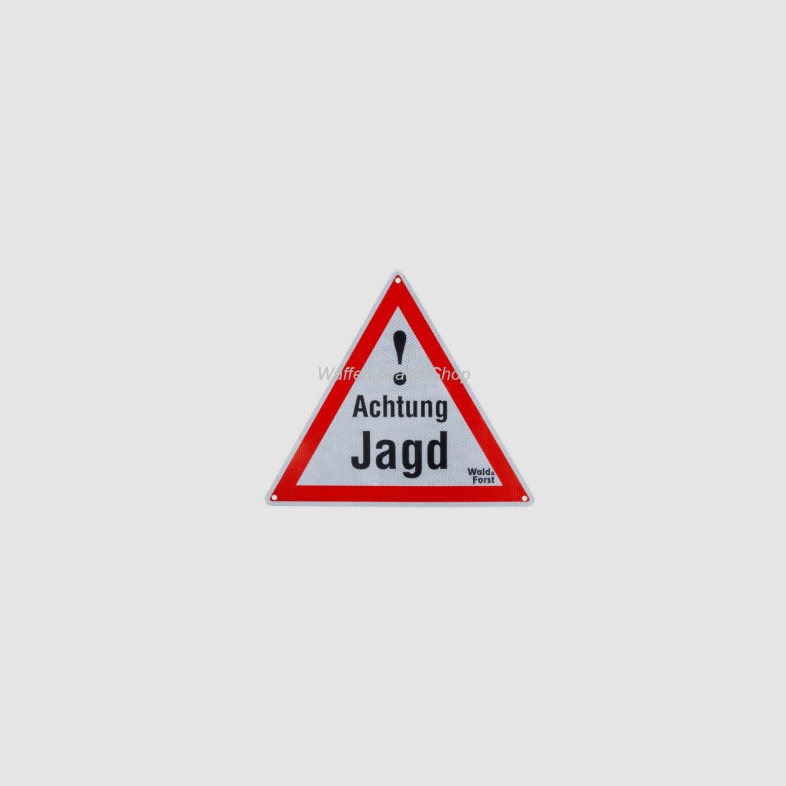 Warnschild – Achtung Jagd