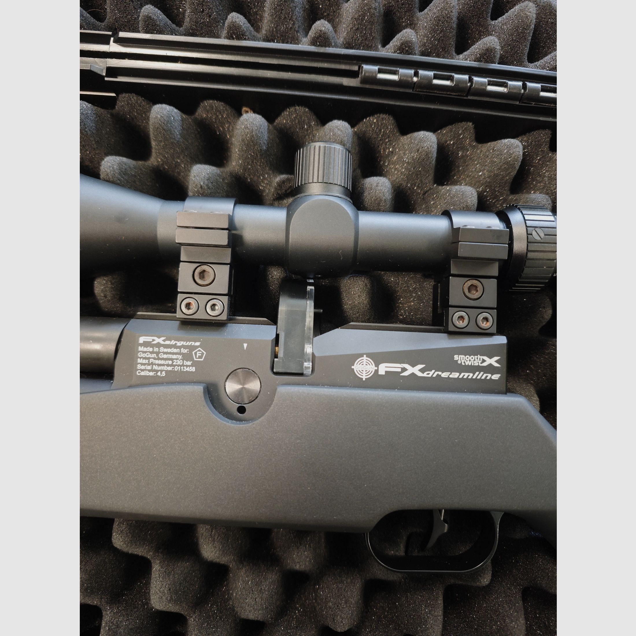 FX Airguns Dreamline Classic Synthetic 4,5 mm (.177) – Set completo de rifle de aire, imagen 2 de 4