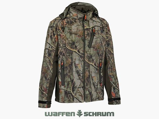 Percussion Softshelljacke Ghostcamo Forest Evo