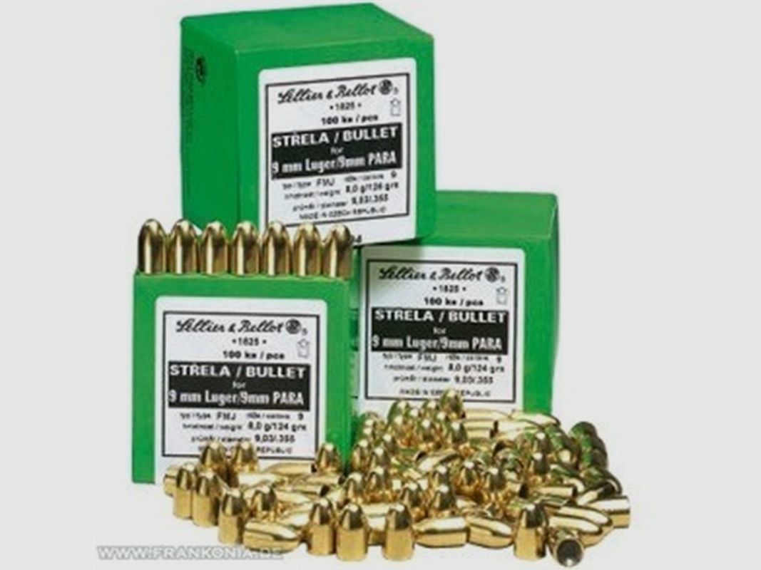Sellier & Bellot .30 FMJ 180 gr. bullets