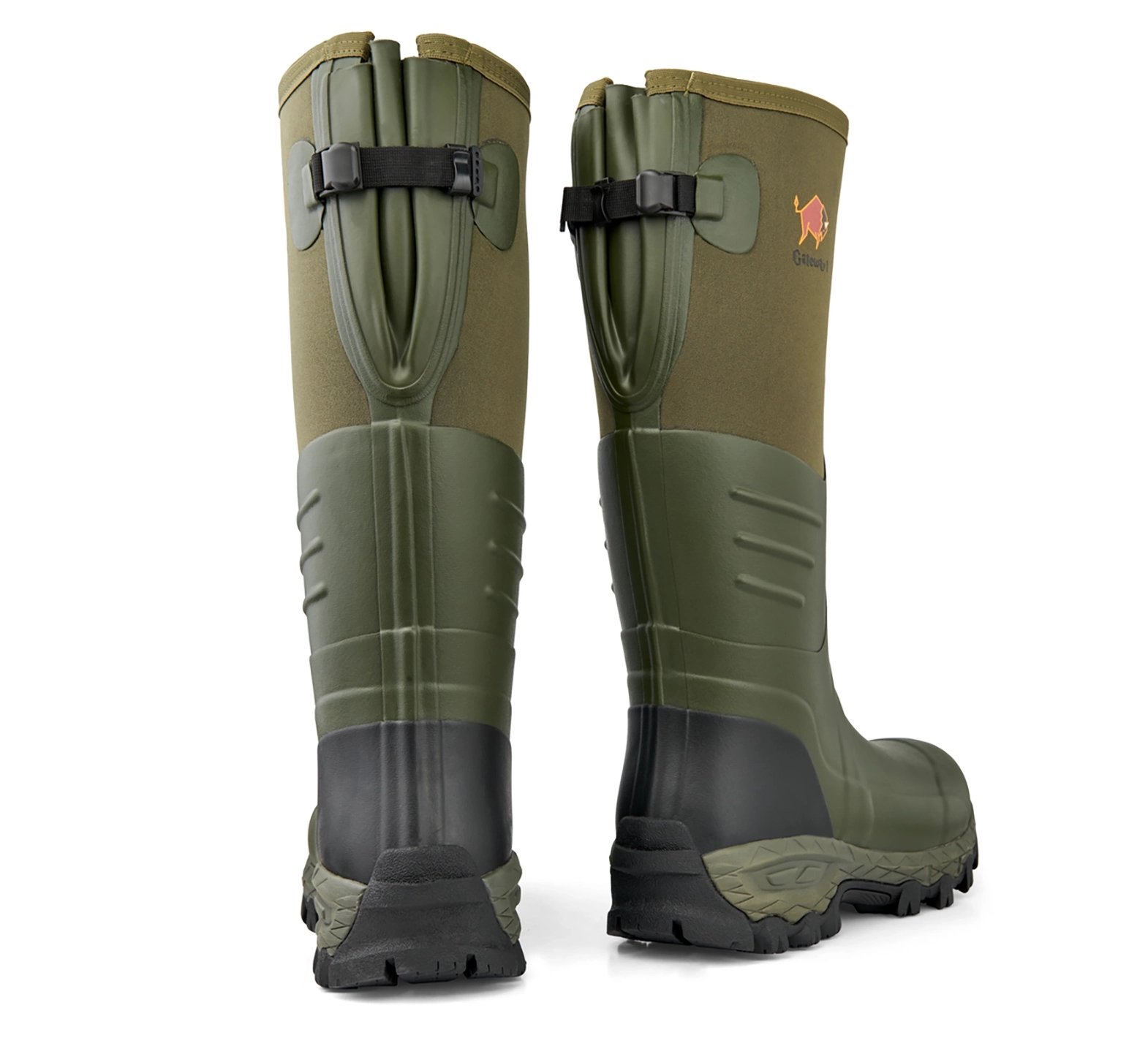 Gateway1 Woodwalker Wide 18" 4 mm Gummistiefel – Khaki, Bild 4 von 7