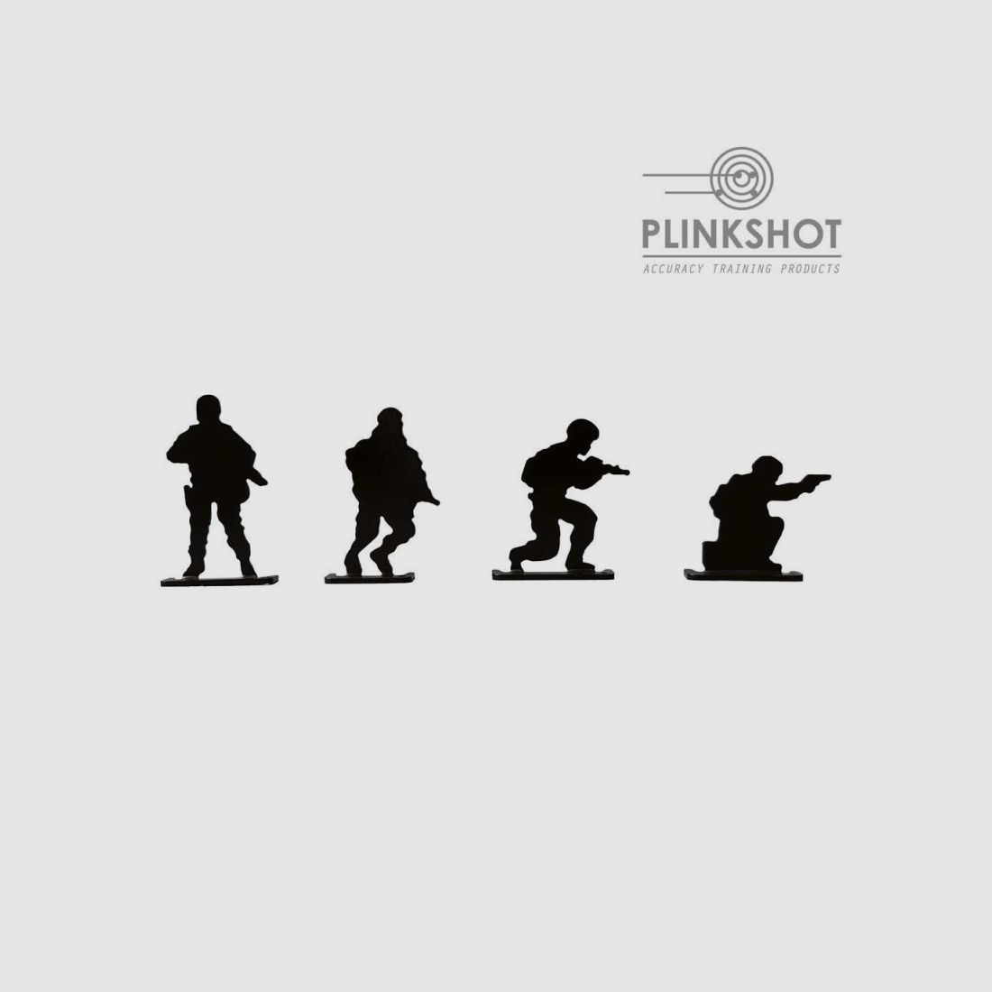 Diana 4 Silhouetten Soldat wartet, rennend, offensiv und kniend, Bild 1 von 3