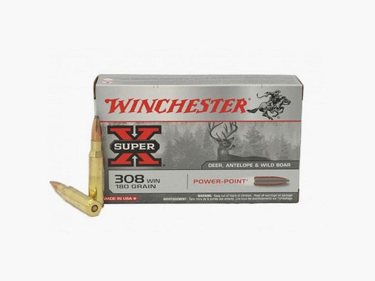 Winchester 308 win Super X Power Point 150 Gr