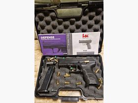HECKLER KOCH HK P30 / CZARNY / z akcesoriami / kal. 9mm P.A.K. / PTB 912 / PISTOLET GAZOWY DO STRZAŁÓW ALARMOWYCH SILVESTER OBRONA OSOBISTA KOLEKCJA -----> przeczytaj opis <------