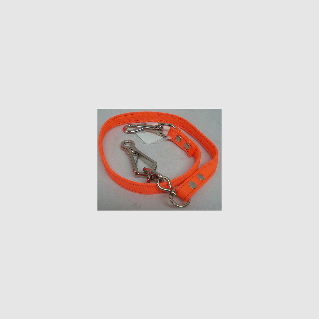 Unterteil für Gurtband - mit Karabiner und Scherenzange