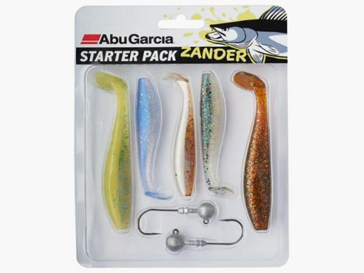 Pacchetto esche morbide + teste piombate per predatori multicolore