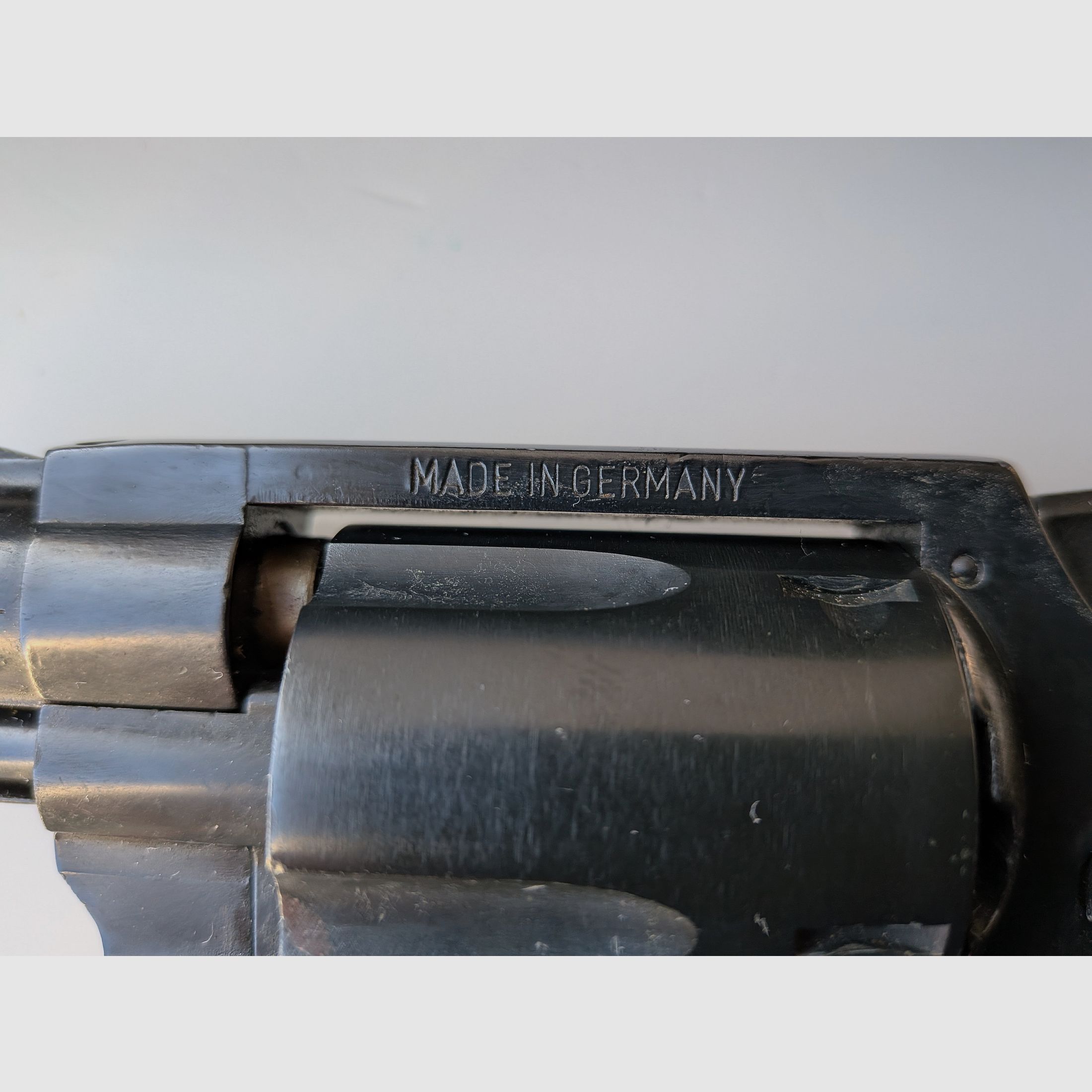 ME 38 Marshal - Revolver - PTB 203/2 - 9mm Knall - Holzgriff - SSW