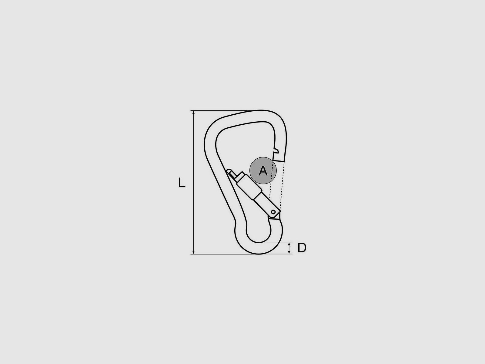 MOSCHETTONE WIDE LOCK, immagine 2 di 2