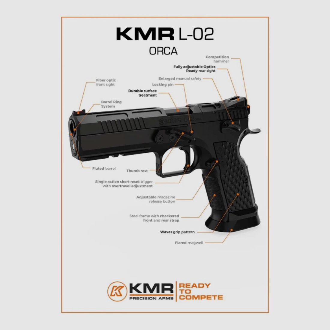 KMR L-02 ORCA OR / 9mm