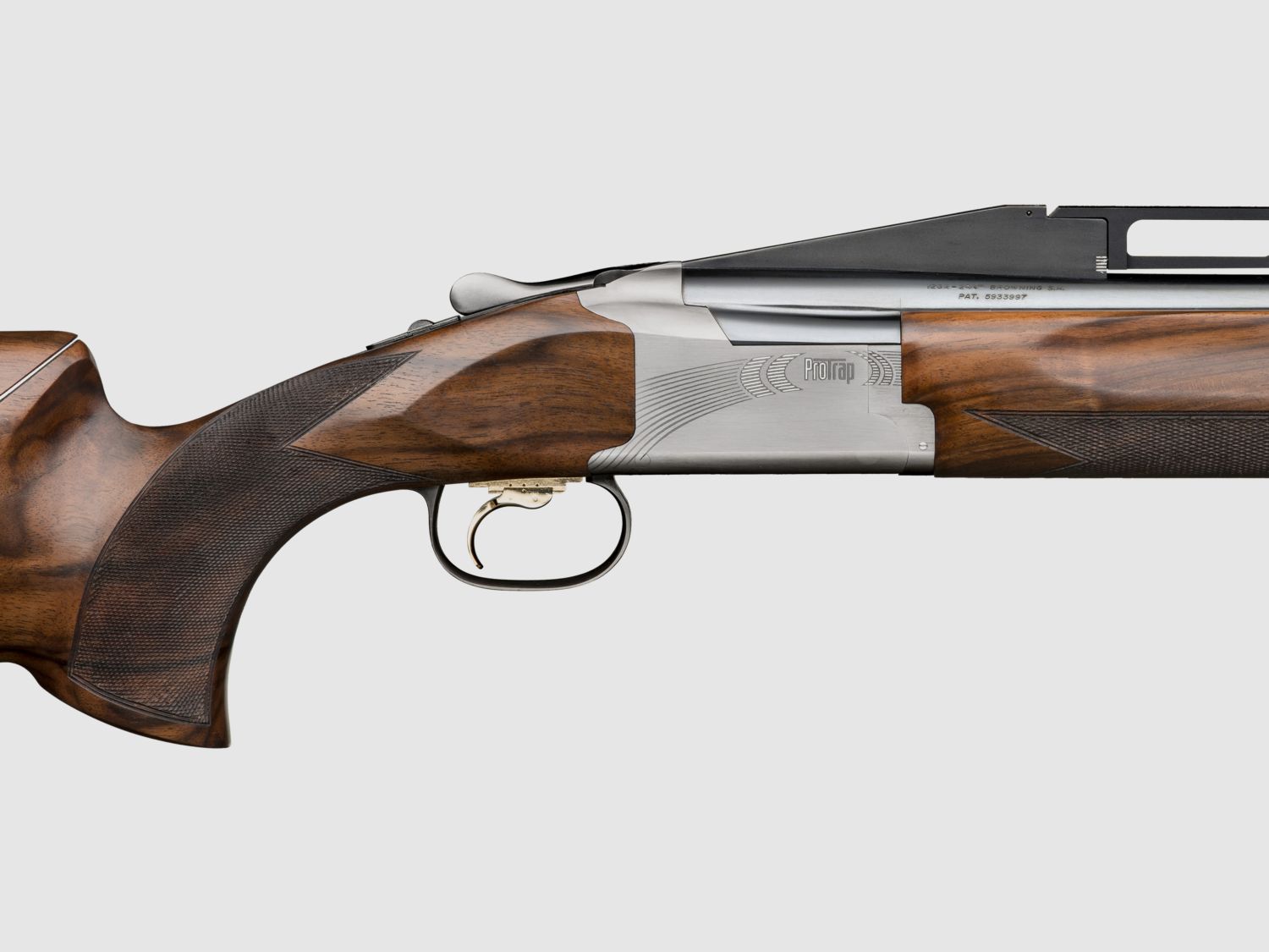 Browning B725 Pro Trap HR 12 INV DS Adjust High Rib Bockdoppelflinte