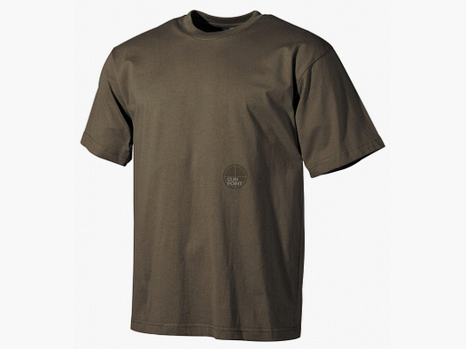 US T-Shirt, halbarm, oliv,170 g/m