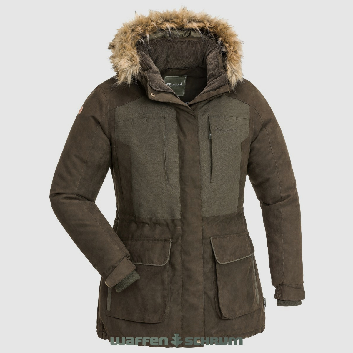 Pinewood Jacke Abisko 2.0 Suède Bruin