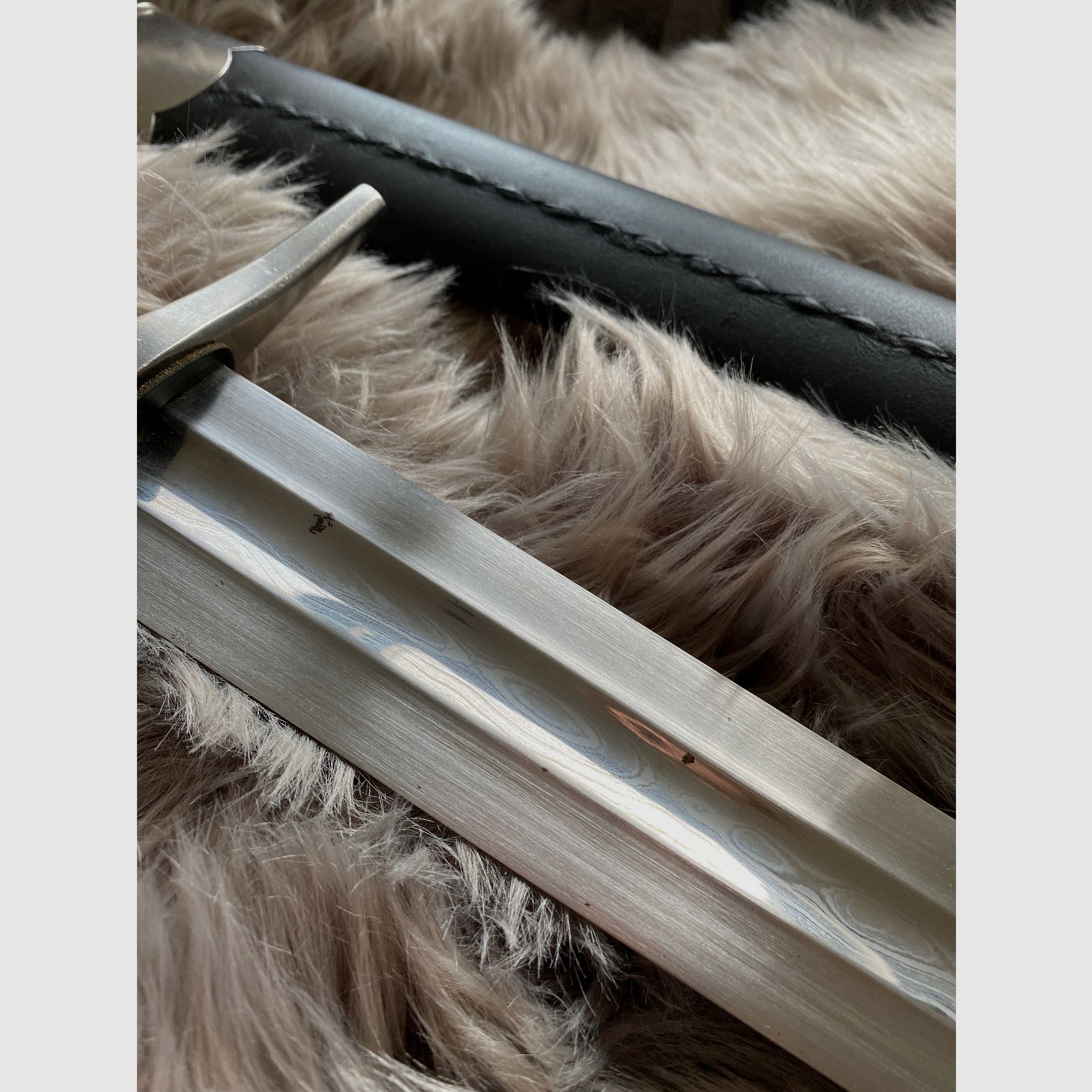 Zwaard Replica · Sir William Marshall met Damaszenerstaalblad