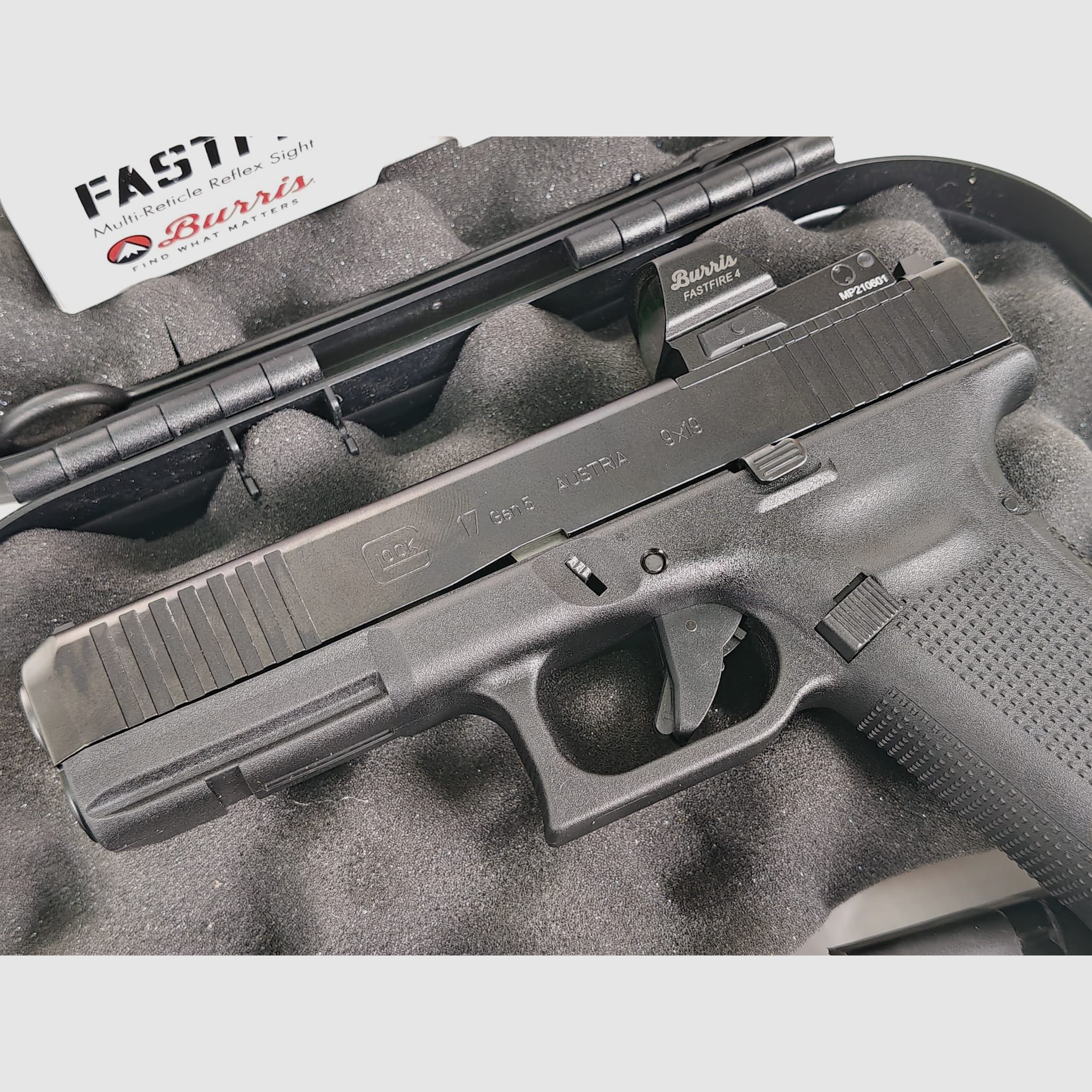 Glock 17 Gen. 5 9mm Luger incl. Burris FastFire 4