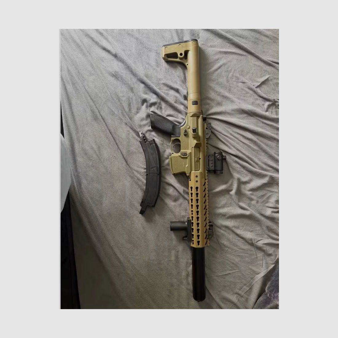 Sig Sauer MCX mit Red Dot CO2 Gewehr 