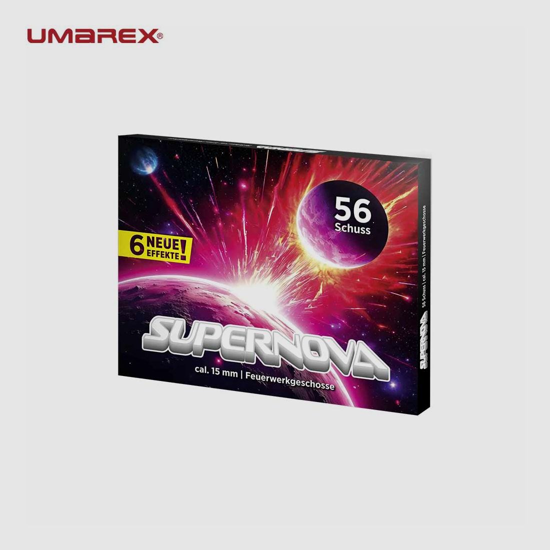 UMAREX SUPERNOVA SET 15mm 56 disparos