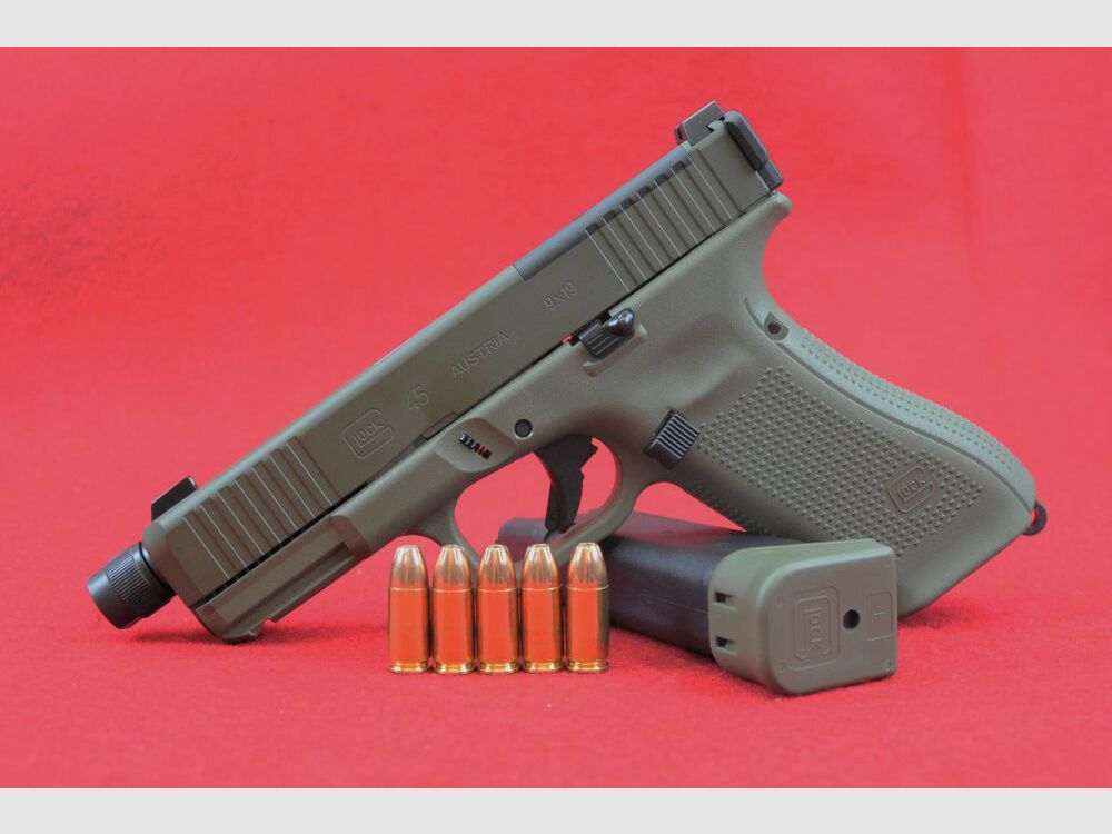Glock 45 M.O.S. Hunter Edition Natogrün