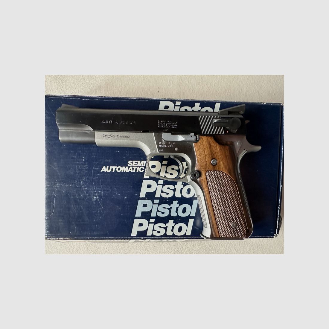 Seltene Smith&Wesson 745 IPSC-Commemorative im Kaliber .45Auto