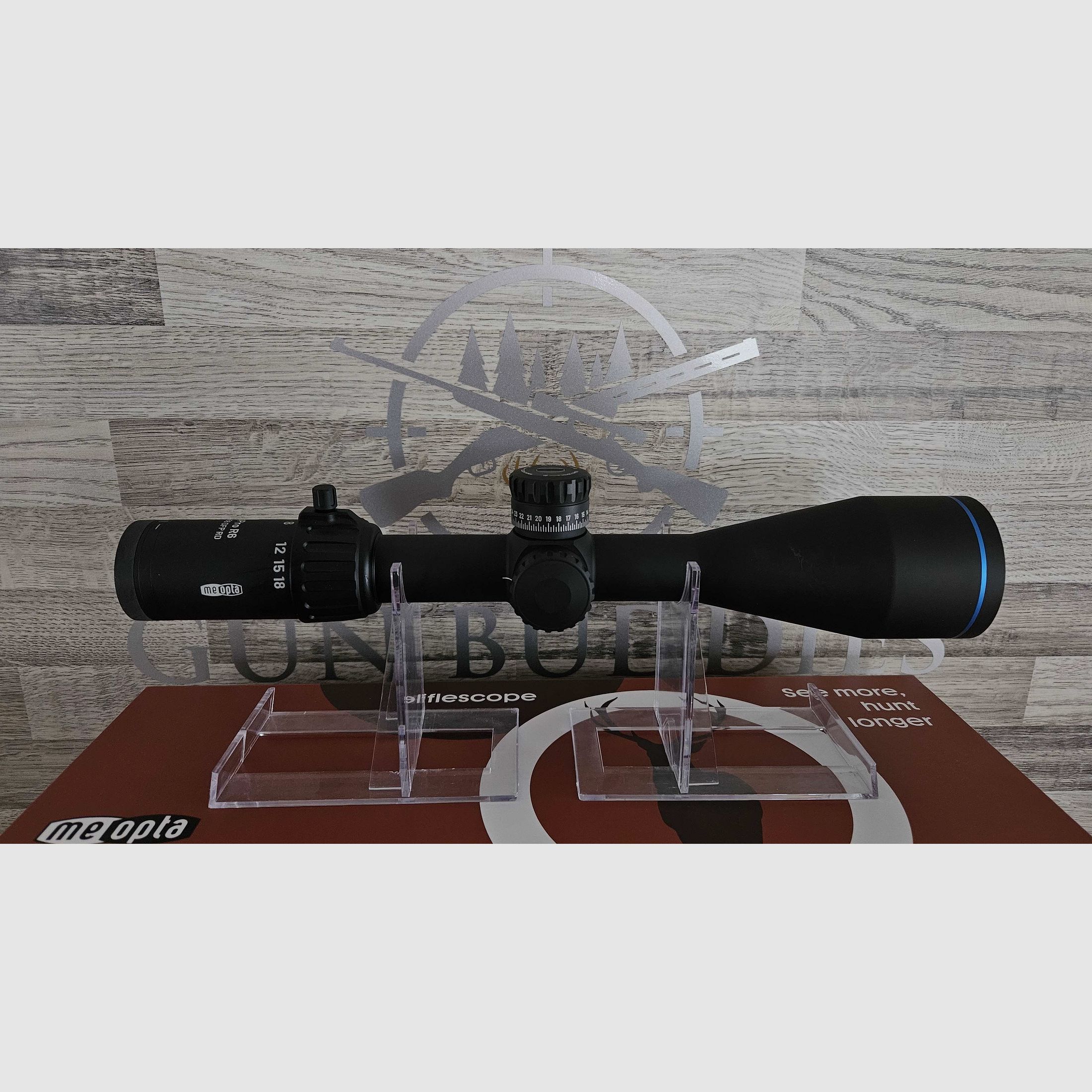 Telescopio Meopta MeoPro R6 3-18x56 RD SFP Reticolo 4C con punto luminoso - Nuovo dal commercio specializzato -