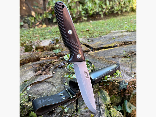 EKA Coltello lama fissa Nordic W12 legno