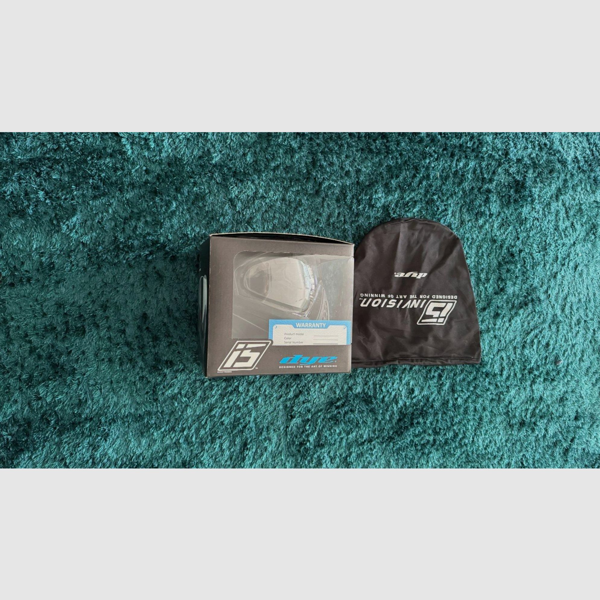  Dye i5 Maske – Onyx Black | Quasi neu | Nur 1x getragen